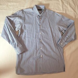 Ermenegildo Zegna Men’s Long Sleeve Dress Shirt L